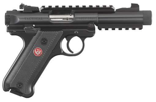 Ruger MKIV Tactical 22LR Pistooli 4.4" - Pienoispistoolit - 736676401505 - 1