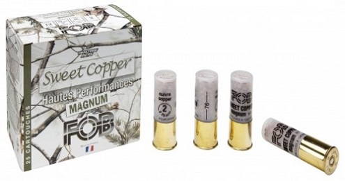 FOB Sweet Copper Magnum 12/76 40g Haulikon Patruuna 25kpl 380m/s - Teräshaulit (ja muut) - 3268790012826 - 1