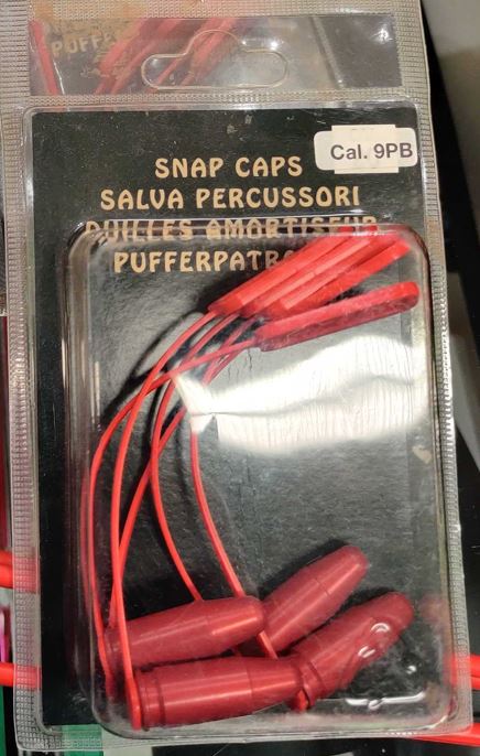 Klikkipatruuna 5kpl Cal.9MM + Lippu - Klikkipatruunat aseille - 6438418000796 - 1