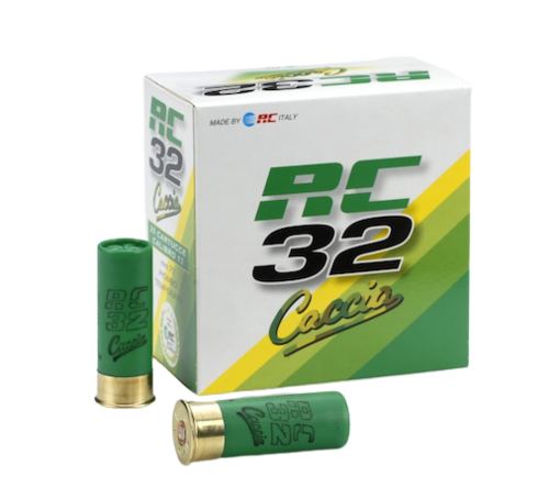 RC 32 Caccia 12/70 32g Haulikon Patruuna 25kpl - Lyijyhaulit - 11E3225-6 - 2