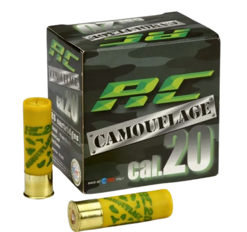 RC Camouflauge Lyijy 20/70 30g 25kpl - Haulikon patruunat Cal.20 - 6438418003186 - 2