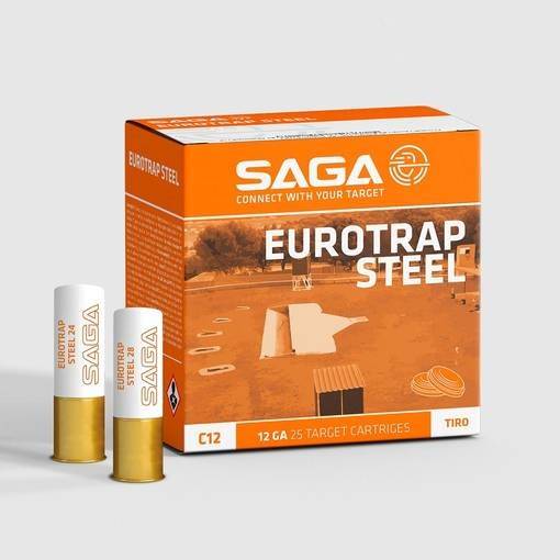 Saga Steel Trap 7 24g 7 2,5mm 450m/s - Haulikon ratapatruunat Trap - 109936 - 1