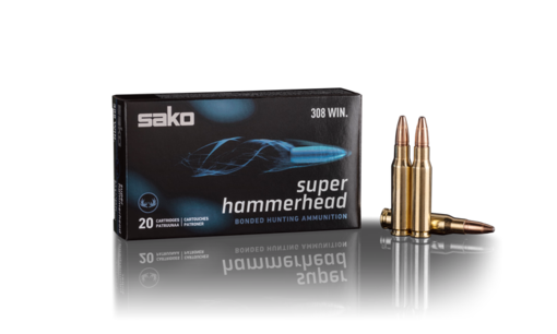 Sako Super Hammerhead .308Win 9,7g Kiväärin Patruuna 20kpl - Kiväärin patruunat .308 Win - 6438053999486 - 1