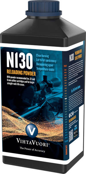 Vihtavuori N130 Kivääriruuti 1kg Purkki - Kivääriruuti - 6420615700036 - 1