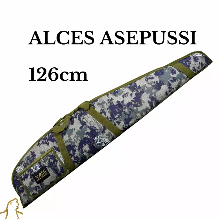 Alces 3D Fade Green 126cm Asepussi - Kivääripussit - 7340143715786 - 1