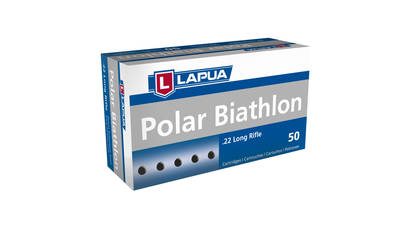 Lapua .22LR Polar Biathlon Pienoiskiväärin Patruuna 50kpl - Pienoiskiväärin patruunat 22LR - 4023045421667 - 1