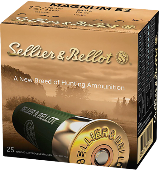 S&B 12/76 Magnum 53g 3,00mm 25kpl - Lyijyhaulit - 8590690106547 - 1