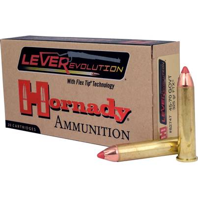 Hornady FTX LEVERevo .45-70 GOV Kiväärin Patruuna 20kpl - Kiväärin patruunat Muut Kaliiperit - 090255827477 - 1
