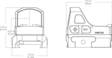 Vector Optics Frenzy-S FA Punapistetähtäin - Punapistetähtäimet - 135898 - 5