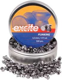 H&N Exite Econ 4,5mm Luoti 500kpl - Ilmakiväärin luodit 4,5mm - 4047058011738 - 1