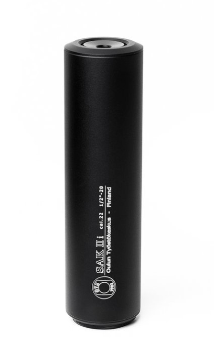 SAK2i .22LR Äänenvaimennin 1/2x28 UNEF - Äänenvaimennin pienoiskivääriin .22 - SAK2I28 - 1