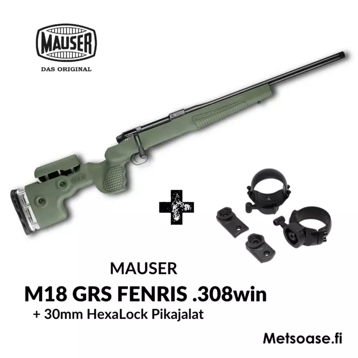 Mauser M18 Fenris Kivääripaketti .308Win - Kiväärit .308 Win - MA18FEN308 - 1