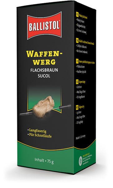 Ballistol Asesilla Tappura 75g Ruskea - Asesillat - 4017777237009 - 1