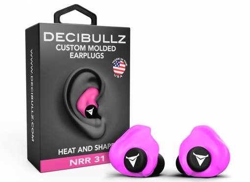 Decibullz Kuulosuojain Pinkki - Kuulosuojaimet ammuntaan - PLG1-PNK - 1
