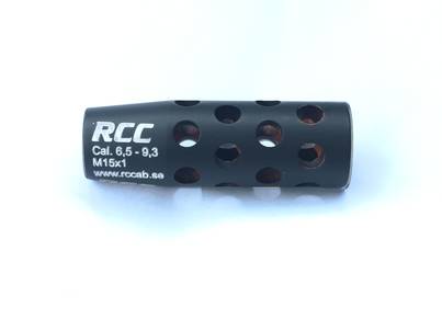 RCC Suujarru 15x1 6,5-9,3mm Musta - Suujarrut kiväärille - SJ15X1M - 1