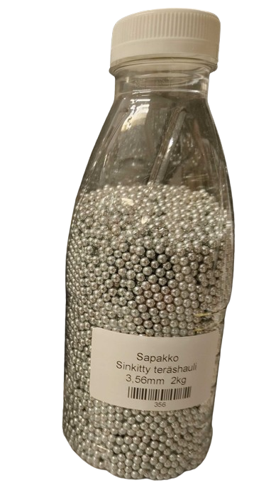Sapakko Sinkitty Teräshauli 3,56mm - Teräshaulit - sapakkoteras356mm - 1