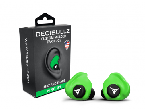 Decibullz Kuulosuojain Vihreä - Kuulosuojaimet ammuntaan - PLG1-GRN - 1