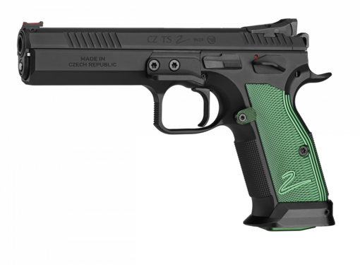 CZ TS 2 Racing Green 9x19 Pistooli - Pistoolit - czts2green - 1