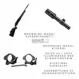 Browning Maral SF Compo Nordic 9,3x62 Kivääripaketti - Kiväärit 9,3x62 - 035092242-PKT - 1
