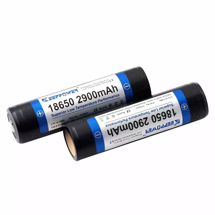 Keeppower 2900mAh Li-Ion Akku LT 18650 - Tarvikkeet koiratutkiin - 13295LT - 1